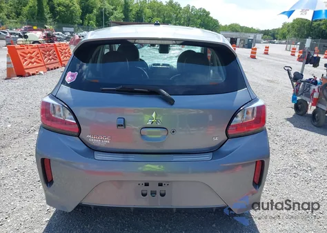 2023 Mitsubishi Mirage Black Edition/Ralliart/Se z USA, uszkodzony, nr VIN ML32AWHJ1PH000898